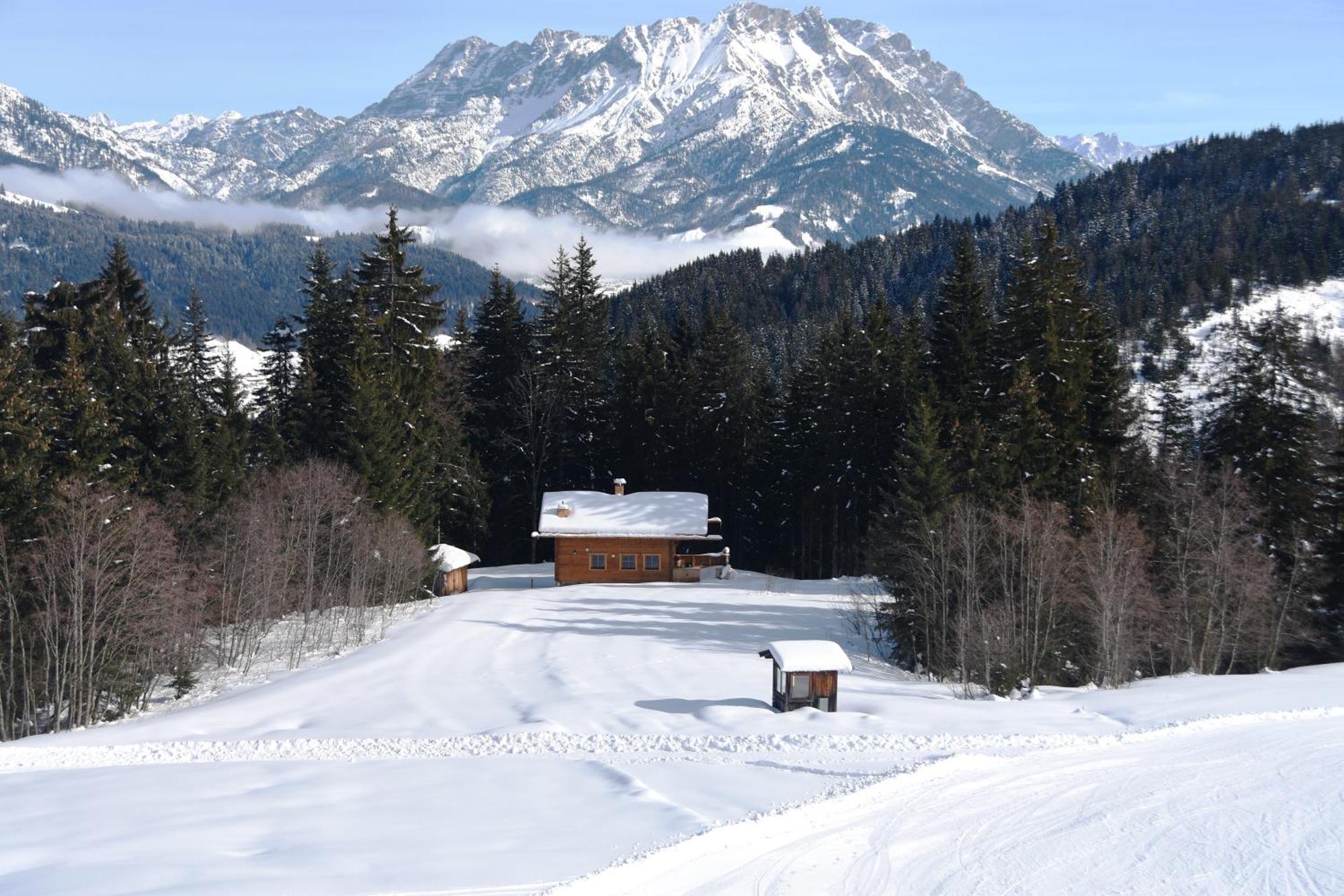 Chalet Haberlhuette Fieberbrunn Exterior photo